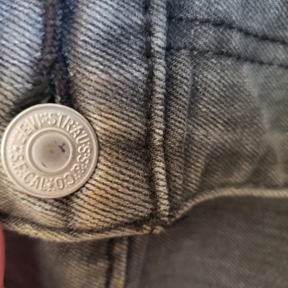 Levi's Classic Men's Jeans - W42-L30 - Gray - Picture 4 of 8